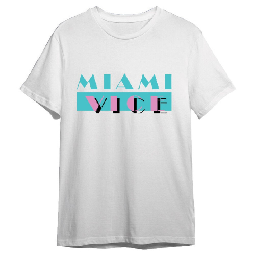 T-shirt Miami Vice adulto