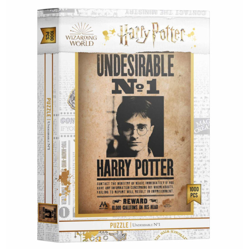 Puzzle Indeseable Harry Potter 1000 Peças