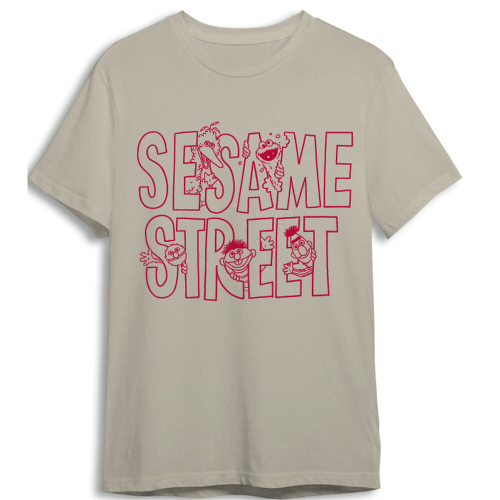 T-shirt Barrio Sesamo adulto
