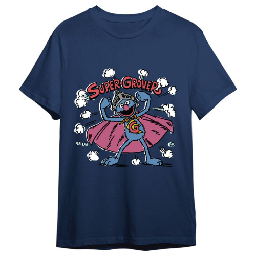 T-shirt Super Coco Barrio Sesamo adulto