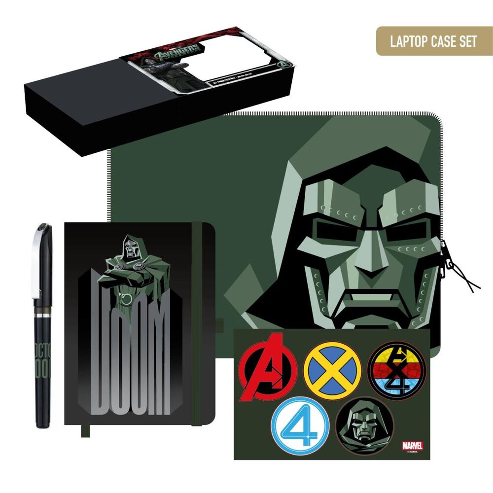 Set Presente Los 4 Fantasticos Marvel