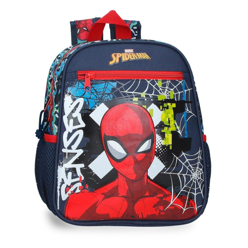 Mochila Graffity Spiderman Marvel 28cm adaptable