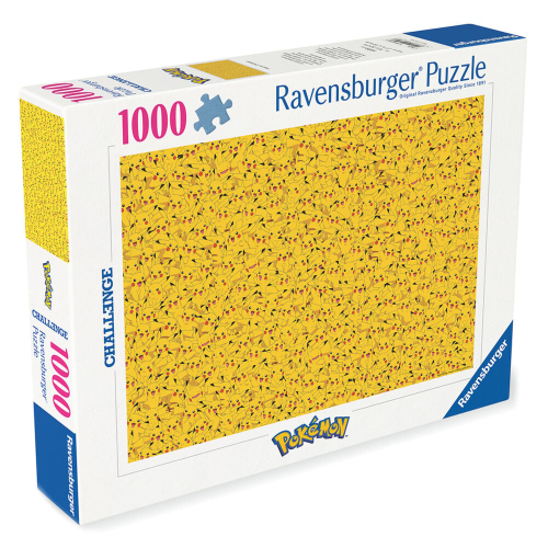 Puzzle Pikachu Pokemon 1000 Peças