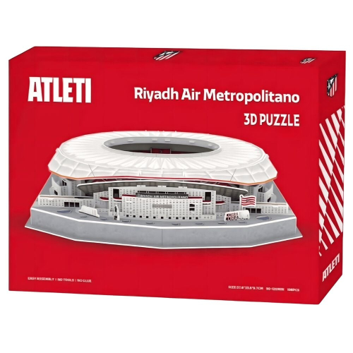 Puzzle Estadio 3D Riyadh Metropolitano Atletico de Madrid