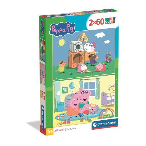 Puzzle Peppa Pig 2x60 Peças