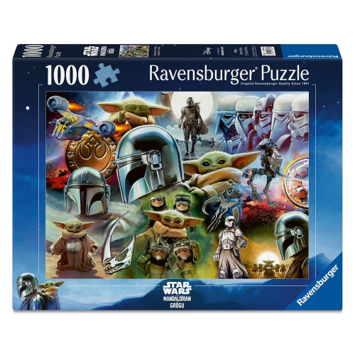 Puzzle The Mandalorian Star Wars 1000 Peças