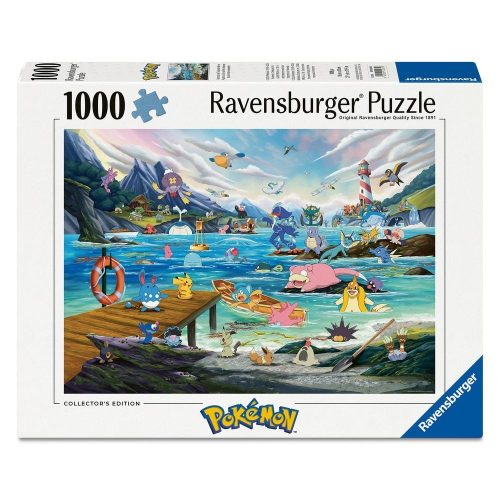 Puzzle Vaporeon y el Mar Templado Pokemon Breakout 3 1000 Peças