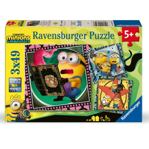 Puzzle Minions 3 3x49Peças