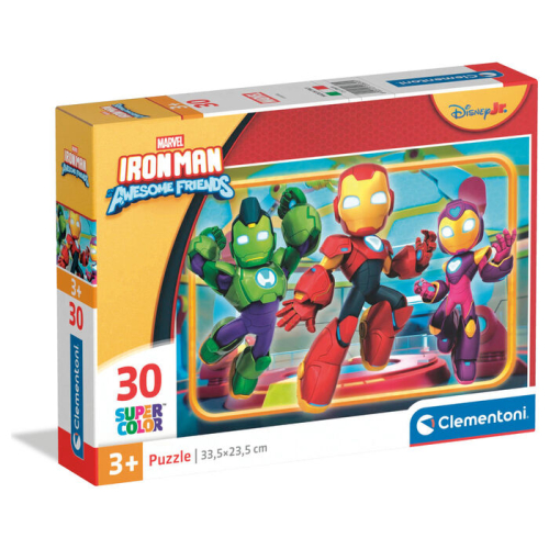 Puzzle Iron Man y Su Superequipo Marvel 30Peças