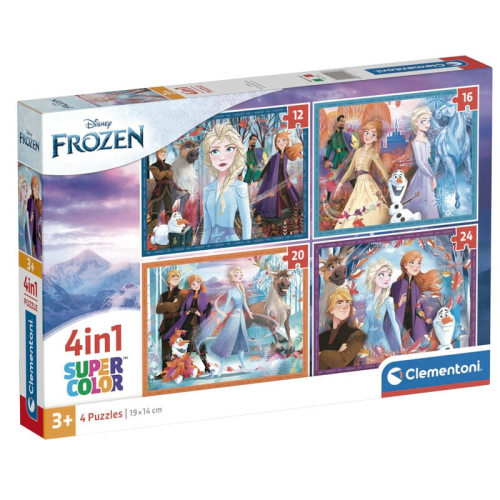 Puzzle Frozen Disney 12-16-20-24 Peças