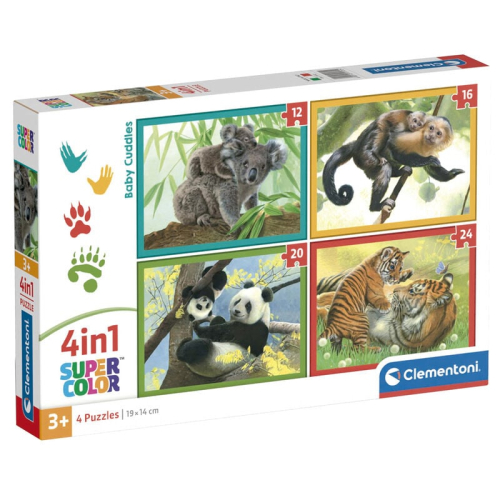 Puzzle Noli Baby Cuddles 12-16-20-24 Peças