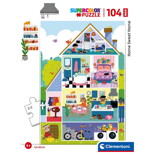 Puzzle maxi Noli Home Sweet Home 104 Peças