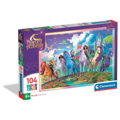 Puzzle Academia de Unicornios 104 Peças