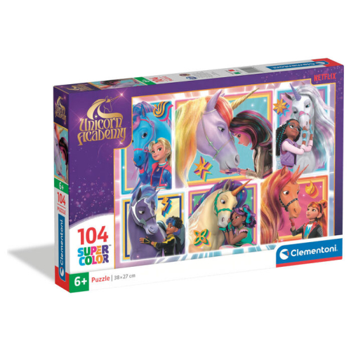 Puzzle Academia de Unicornios 104 Peças