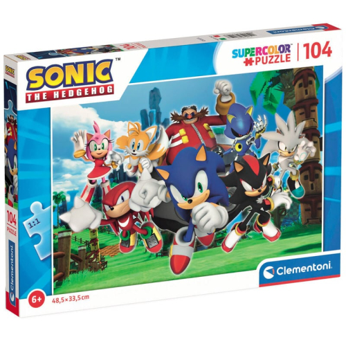 Puzzle Sonic The Hedgehog 104 Peças