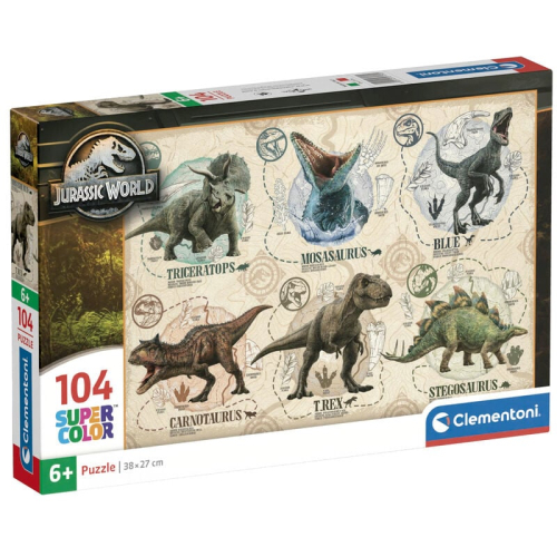 Puzzle Jurassic World 104 Peças