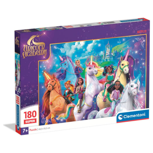 Puzzle Academia de Unicornios 180 Peças