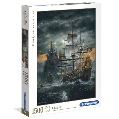 Puzzle Barco Pirata 1500 Peças
