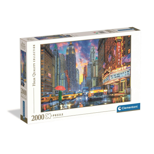 Puzzle Rainy Manhattan 2000Peças