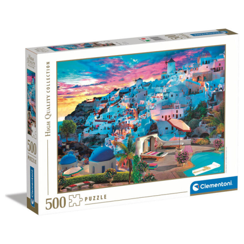 Puzzle Vista de Grecia 500 Peças