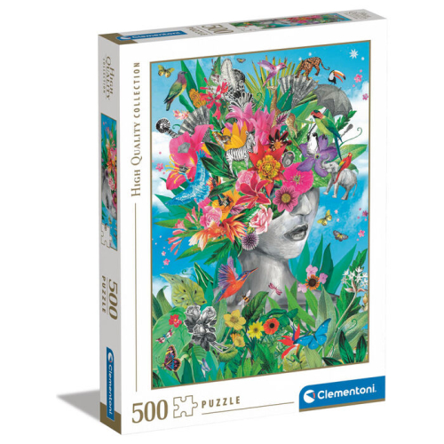 Puzzle La Cabeza en la Selva 500 Peças