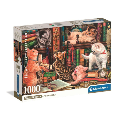Puzzle Curious Whiskers 1000 Peças