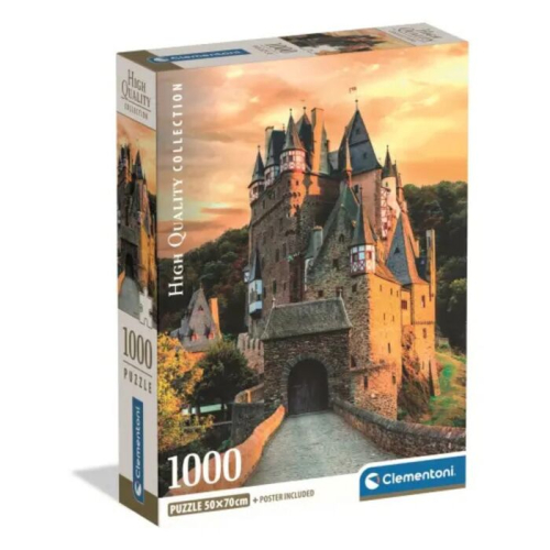 Puzzle Golden Hour At Eltz Castle 1000 Peças