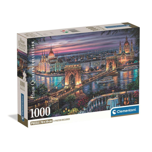 Puzzle Lights Of The Danube 1000 Peças