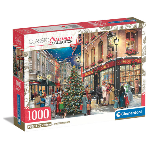Puzzle Un Paseo Navideño 1000 Peças