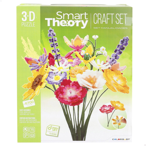 Puzzle 3D Ramo Flores Smart Theory 4700Peças