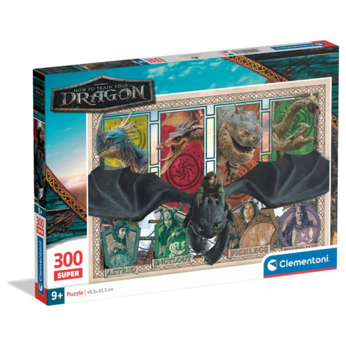 Puzzle Como Entrenar a tu Dragon 300 Peças