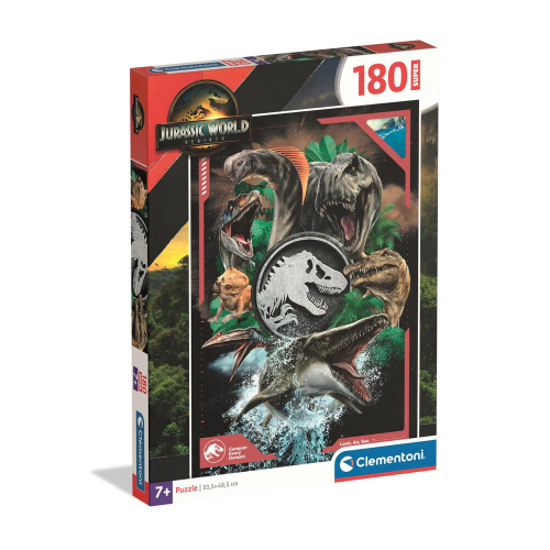 Puzzle super Jurassic World 180 Peças
