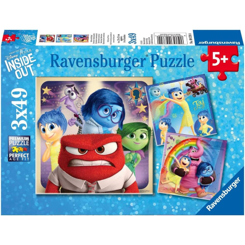 Puzzle Del Reves Disney Pixar 3x49Peças