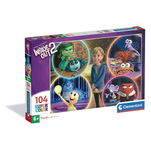 Puzzle Del Reves 2 Disney Pixar 104 Peças