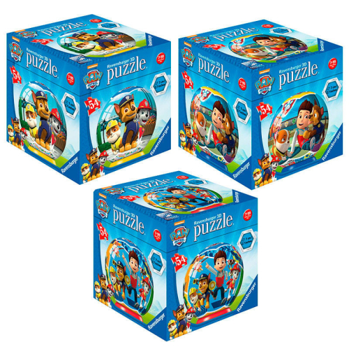 Puzzle 3D Patrulla Canina Sortido 54pz