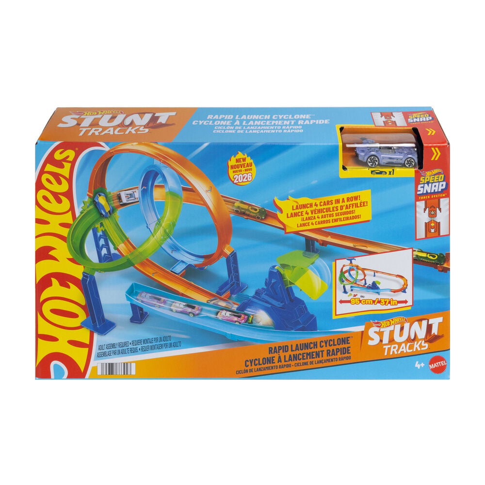 Pista Hot Wheels:Lançamento Rápido
