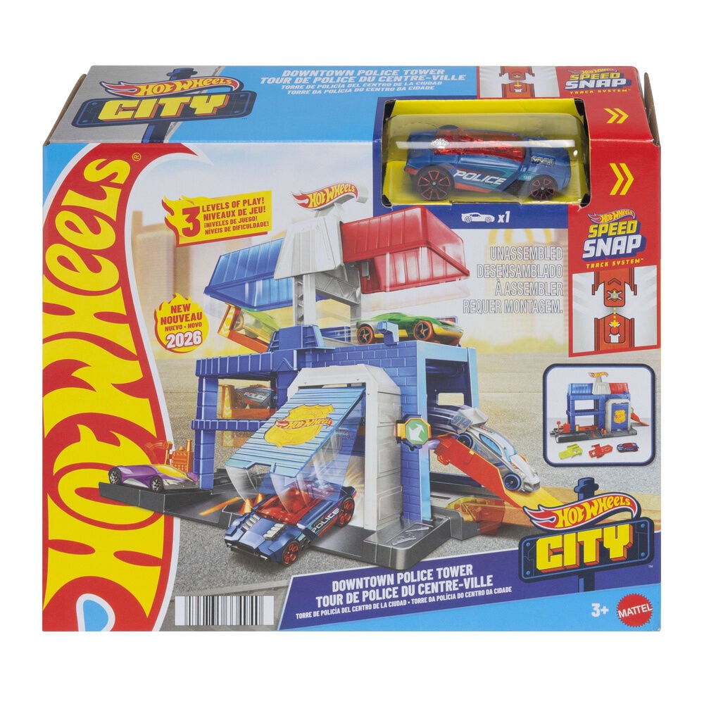 Hot Wheels City:Police Tower - Mattel