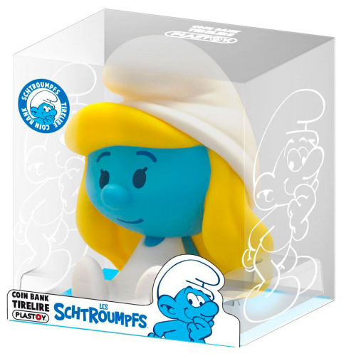 Figura Mealheiro Chibi Pitufina 16cm