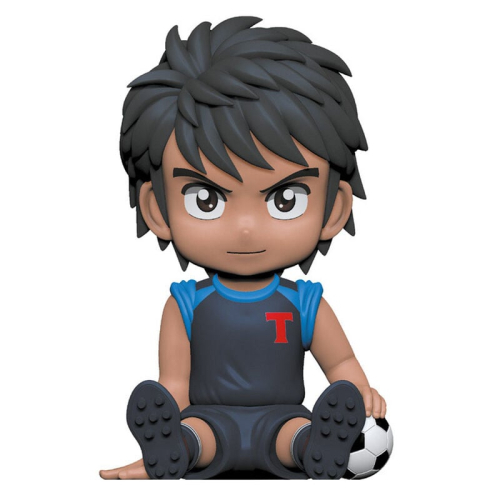 Figura Mealheiro Kojiro Hyuga Campeones Captain Tsubasa 18cm