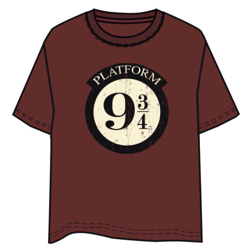 T-shirt Anden 9 3/4 Harry Potter adulto