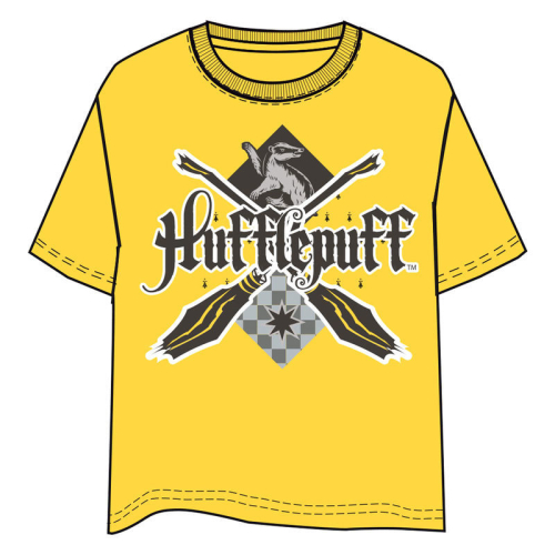 T-shirt Hufflepuff Harry Potter adulto