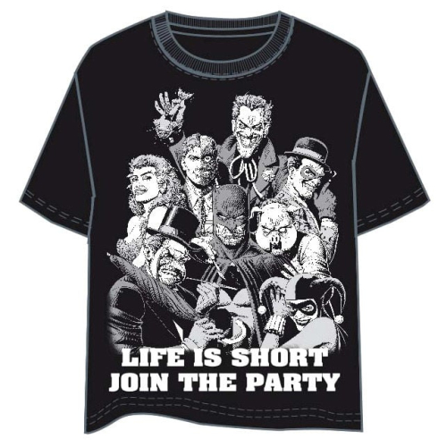 T-shirt Party Batman DC Comics adulto