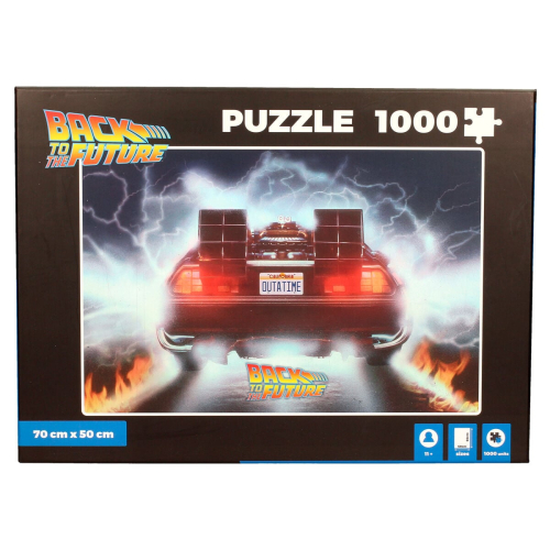 Puzzle Delorean Out a Time Regreso al Futuro 1000 Peças