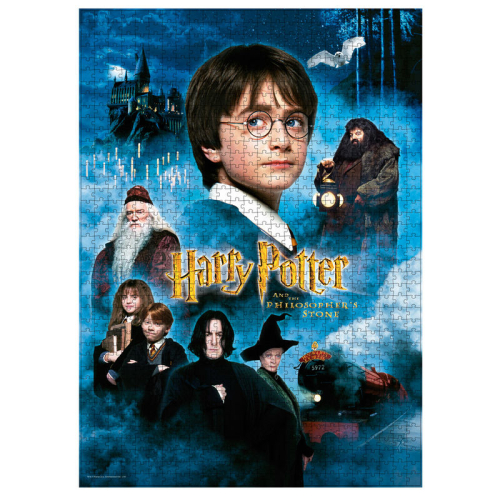 Puzzle Poster Harry Potter y la Piedra Filosofal 1000 Peças