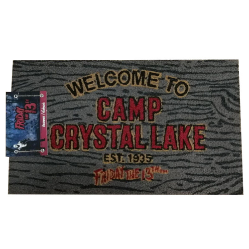 Tapete Welcome Camp Crystal Viernes 13