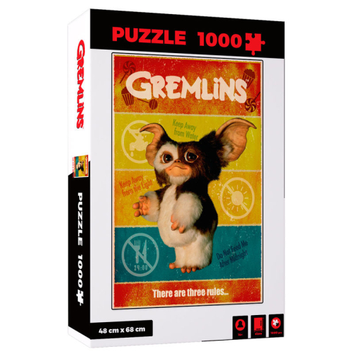 Puzzle There Are Three Rules Gremlins 1000 Peças