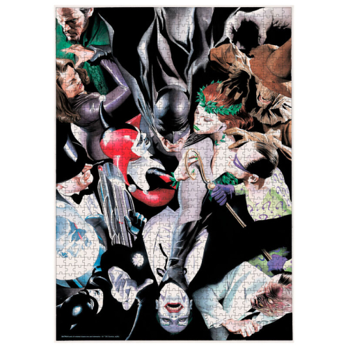 Puzzle Batman Enemigos DC Comics 1000 Peças