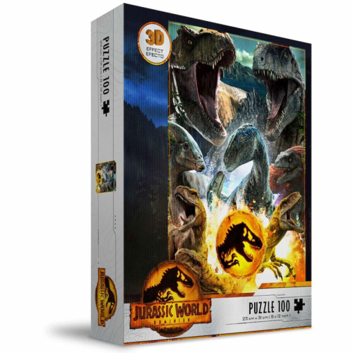 Puzzle 3D Dinosaurios Jurassic World 100 Peças