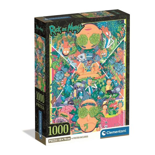 Puzzle Rick and Morty 2 1000 Peças