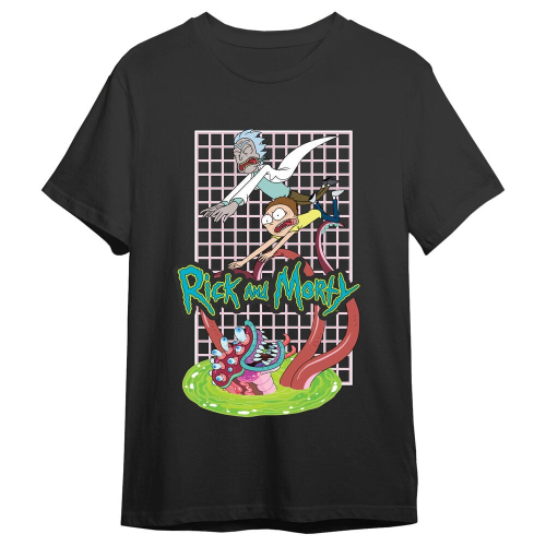 T-shirt Monster Rick &Morty adulto